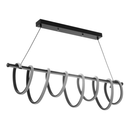 Lamp with PDD "Aksel" LED 120W 3000-6000K Black 90x25x18 cm