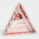 Box for confectionery with PVC lid "House", 18 x 18 x 4 cm, New Year