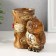 Souvenir Polystone Pencil "Owl and hemp" 11x6.2x10 cm