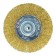 Brush Brush bison 3520-100_z02, disk, twisted, brass, steel, 0.3 mm, 100 mm 95452