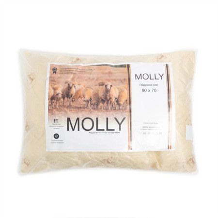 Pillow Sheep Ultrast, size 50x70 cm, mix, polyester 100%-3