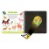 Secret book with a magic flashlight "Zoland", 22 p.
