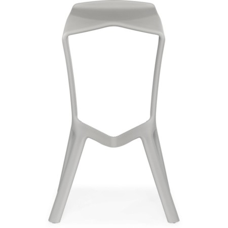 MAGA MEGA chair plastic, gray 50x43x80 cm-1