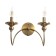 Sconces "Milano" 2he14 40W bronze 36x26x24 cm