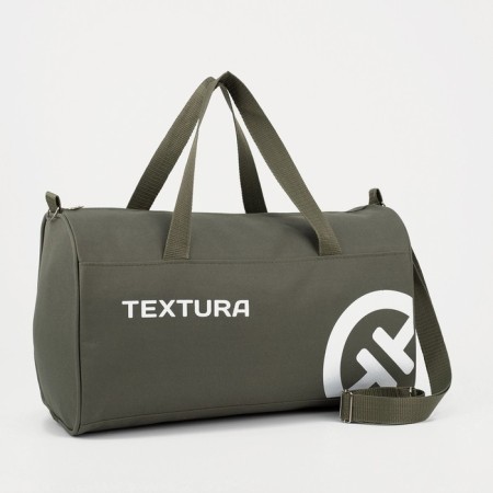 Sportivnaya bag on the zipper Textura, average size, green color