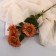 Artificial flowers "Chrysanthemum Color Galant" 10x60 cm, orange