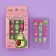 Baby overhead nails "Avocado", 12 pcs
