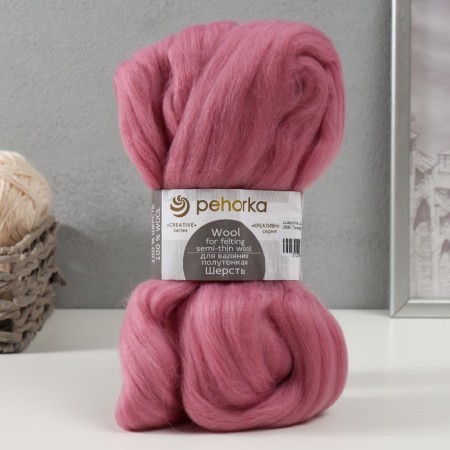 Fasting wool 100% half-toned wool 50g (266-room)