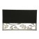 Photo frame plastic in 4 photos 6.5x9, 10x15, 20x15 cm "leaves" black 43x26 cm