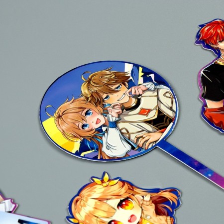 Decoration for the cake "Happy Birthday. Anime"-4