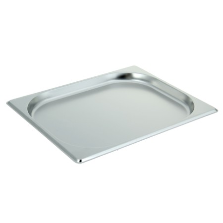 Gastrootiness 1/2 of stainless steel, 20 mm, 32.5 × 26.5 × 2 cm