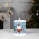 LED figure "Candle with Santa Claus" 7.5 × 10 × 7.5 cm, plastic, batteries AG13x3, glow of multi