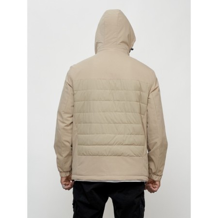 Male spring jacket, size 48, beige color-1