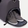 Sports bag with lightning, shoe department, external pocket, gray color