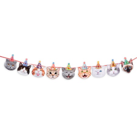 Garland "Funny cats" 300 cm