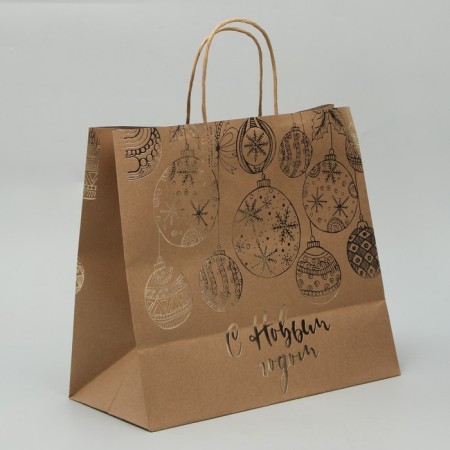 Package Gift Crafts "Cell and Cozy", 32 x 28 x 15 cm, New Year-3