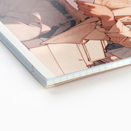Subject notebook A5, 48 liters on the paper clip “September 1: anime. History” VD LAK-1