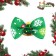New Year's elastic band "Christmas tree", green