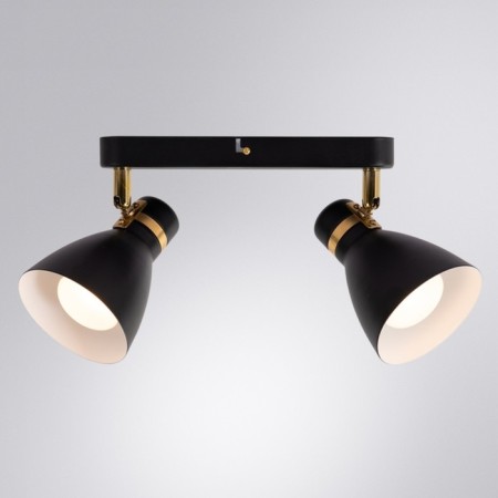 Stitch Arte Lamp Fafnir A5047PL-2BK, E27, 2x40 W, 11x36x16 cm, black-1