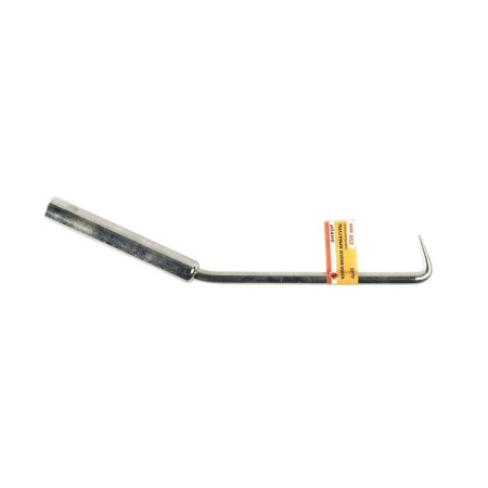 Hook for knitting reinforcement Encor 6820, galvanized handle, stainless steel, 250 mm
