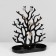Stand for jewelry "Tree", 24 × 12 × 30 cm, black color