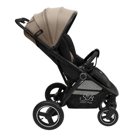 Walking stroller Sweet Baby Compatto, Gray Color-4