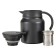 Thermos-coffeery, 1 l, with a strain, retains heat up to 12 hours, black