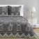 Bed linen "Ethel" 2 joint venture owls (view 1) 175 x 215 cm, 200 x 220 cm, 70 x 70 - 2 pcs