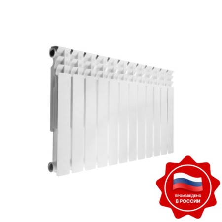 Bimetallic radiator OASIS Eco, 500 x 80 mm, 12 sections