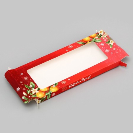 Gift box for the tile shock-yes with the window of the "Magic New Year!" , 17.1 x 8 x 1.4 cm-4