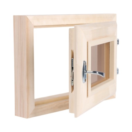 Window, 30 × 40cm, double glass of linden, bronze-3