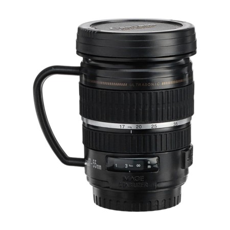 Thermal circle, 220 ml, copy "lens", retains heat for 2 hours, black-1
