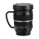 Thermal circle, 220 ml, copy "lens", retains heat for 2 hours, black