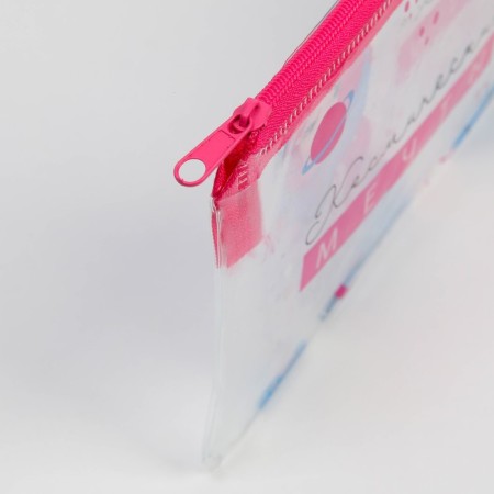 Penal from the transparent PVC "Cosmic Dreams", 18x10 cm-1