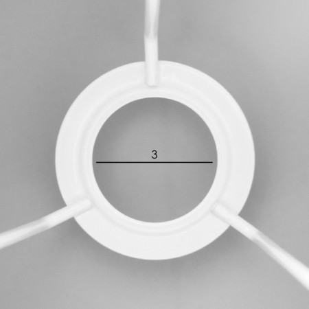 The lampshade "Origami" White E14 14x16x13.5 cm-1
