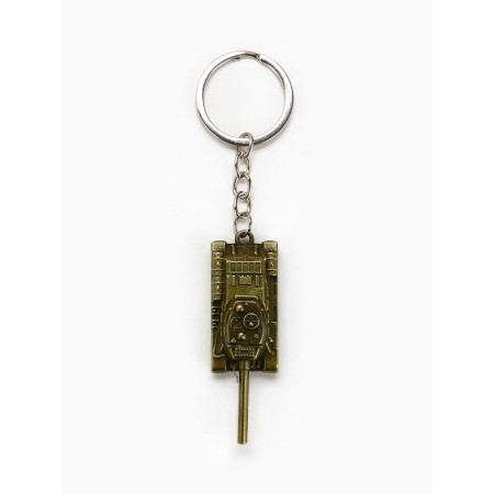 Key keychain Metal “Defender February 23” Tank, 2 x 10 cm-3