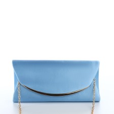 Women's bag on magnet, blue color