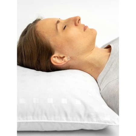 Pillow with bunch of buckwheat Eco Line, size 40x60 cm, white color-2