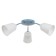 Causte "Online" (CIL.) 3x15W E27 Model: BR 00278 Blue 50x50x15cm