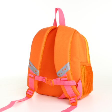 Baby backpack on lightning, orange color-1
