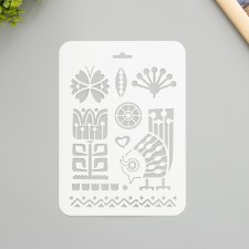 Plastic stencil 