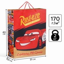 Package gift craft, 40x31x11.5 cm, cars