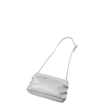 Bag Women's claim. Kozh, lightning, gray color-1