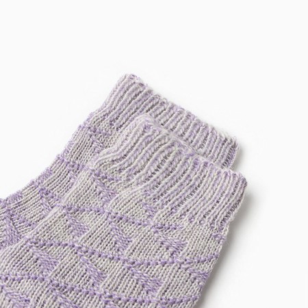 Nosk children's woolen A.3a40, lilac color, river 16-1