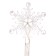 Light rod "Snowflake", green color