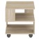 Journal table "Salou", 450 × 450 × 465 mm, sonoma oak color