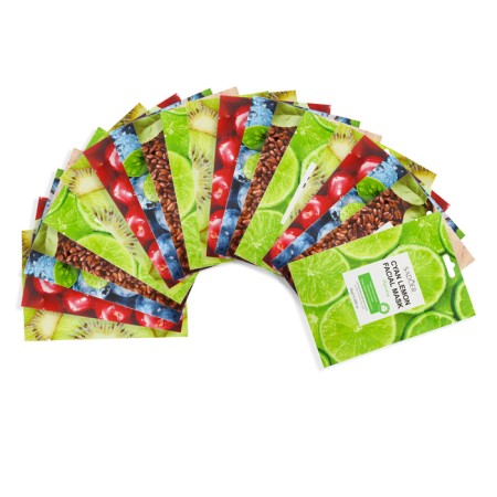 A set of face masks with aromas, 20 pcs
