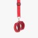 Gags with handcuffs of the oka-adjustable belts, neoprene, sling, PVC red