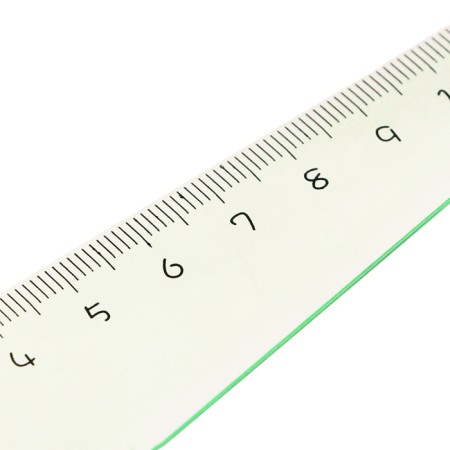 Plastic line 12 cm "star", purple-2