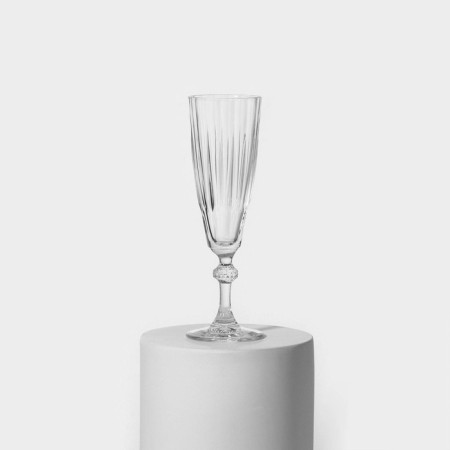 Diamond glass glasses set, 170 ml, 6 pcs-1